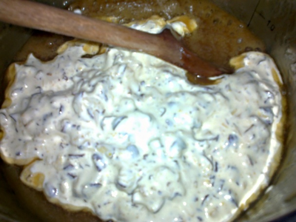 Orieškovo-karamelové rezy s bielou čokoládou (fotorecept) - obrázok 7