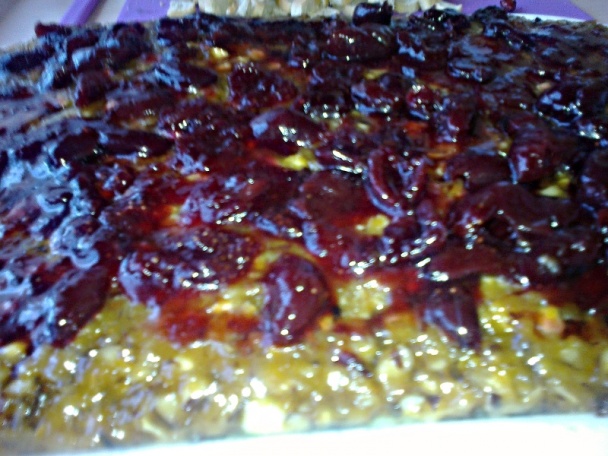 Orieškovo-karamelové rezy s bielou čokoládou (fotorecept) - obrázok 10