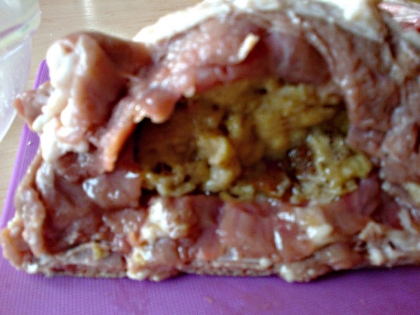 Plnené pečené domáce bravčové rebierka (fotorecept) - obrázok 1