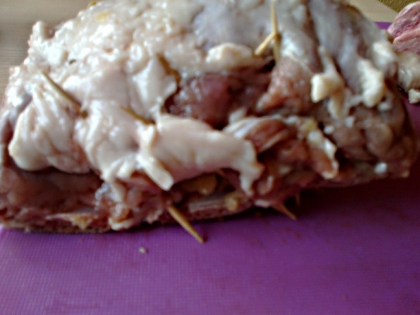 Plnené pečené domáce bravčové rebierka (fotorecept) - obrázok 2