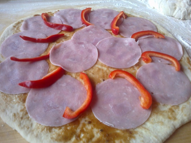 Šunkovo-paprikové osie hniezda (fotorecept) - obrázok 2