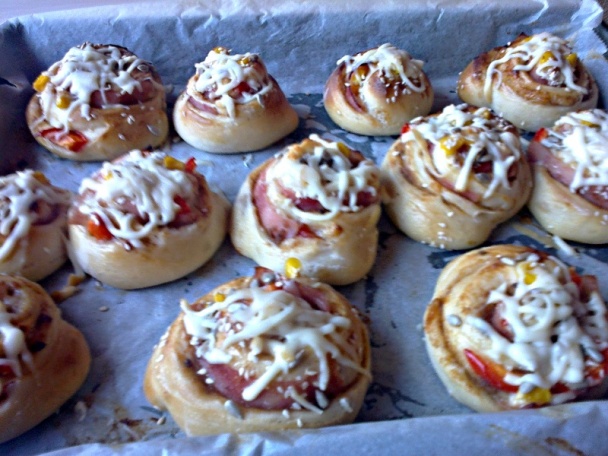 Šunkovo-paprikové osie hniezda (fotorecept) - obrázok 6