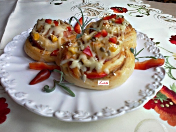 Šunkovo-paprikové osie hniezda (fotorecept) - obrázok 7