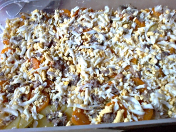 Prekladaný zemiakový šalát podľa Svetlanky (fotorecept) - obrázok 8