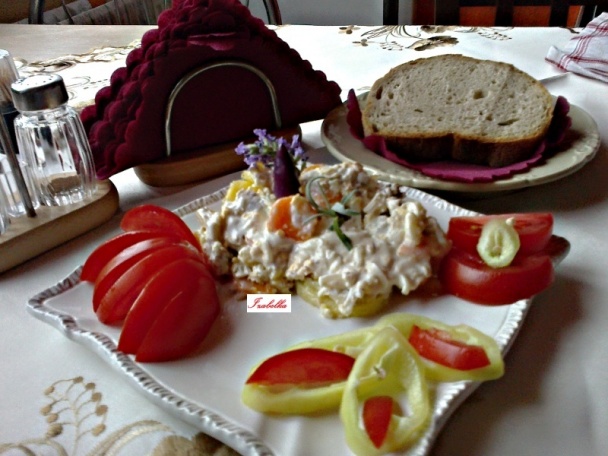 Prekladaný zemiakový šalát podľa Svetlanky (fotorecept) - obrázok 14