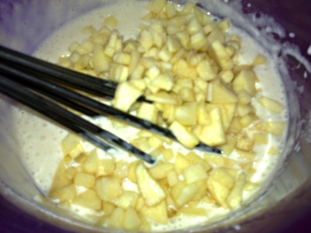 Kefírové palacinky s jablkovými kockami podľa Svetlanky (fotorecept) - obrázok 2