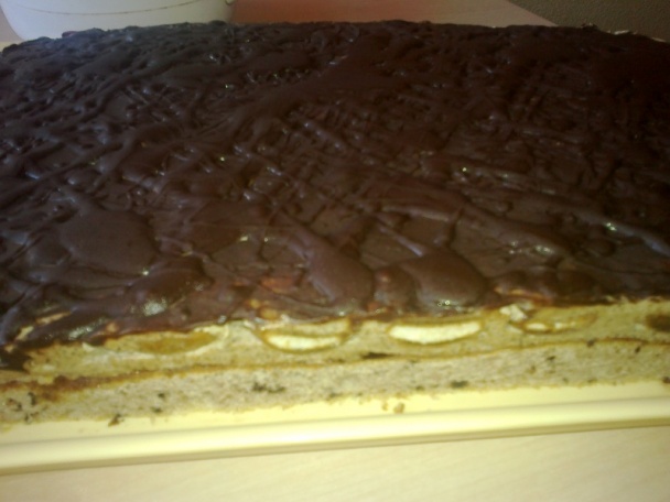 Kávovo-orechové rezy s čokoládou (fotorecept) - obrázok 15