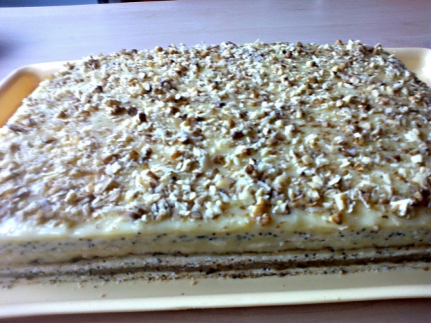 Medovo-makové krémové rezy (fotorecept) - obrázok 11