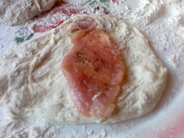 Lángoše plnené morčacími prsiami (fotorecept) - obrázok 7