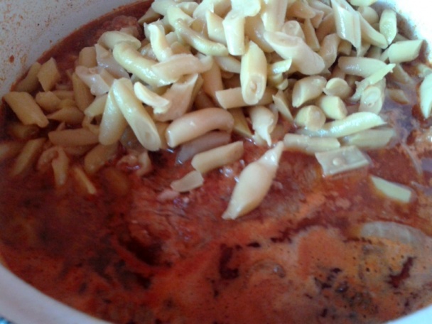 Domáca bravčová krkovička na fazuľkách (fotorecept) - obrázok 1