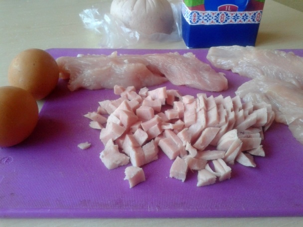 Morčacie prsia v šunkovo-syrovom cestíčku s rozmarínom (fotorecept) - obrázok 1