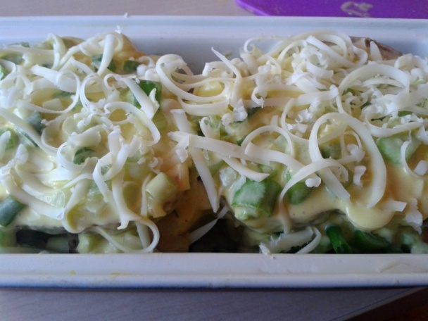 Zapekaný plnený chlieb vo vajíčku (fotorecept) - obrázok 7