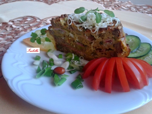 Zapekaný plnený chlieb vo vajíčku (fotorecept) - obrázok 9