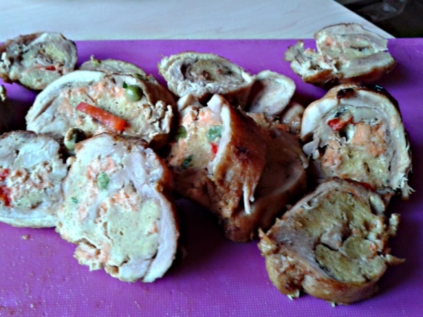 Vykostené kuracie stehná s lososovou plnkou (fotorecept) - obrázok 8