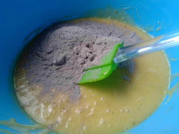 Kakaové rezy z jedného vajca (fotorecept) - obrázok 2