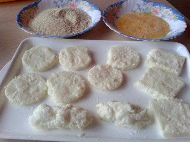 Vyprážaná krupicová kaša (fotorecept) - obrázok 6