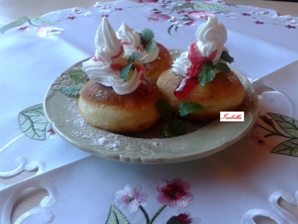 Kysnuté tvarohové šišky bez miesenia (fotorecept) - obrázok 12