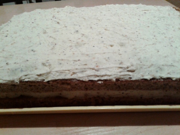 Orechové rezy s orieškovým krémom a mascarpone (fotorecept) - obrázok 9