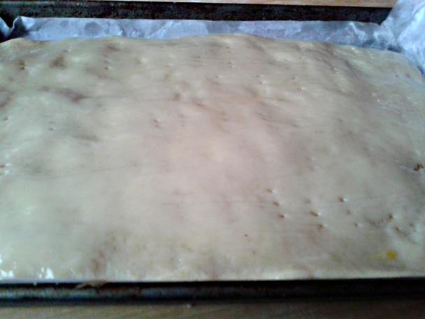 Krehučké jablkové rezy s jogurtom a orechami (fotorecepta) - obrázok 6