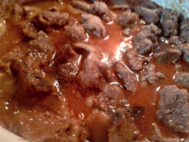 Baraní perkelt s červeným vínom (fotorecept) - obrázok 8