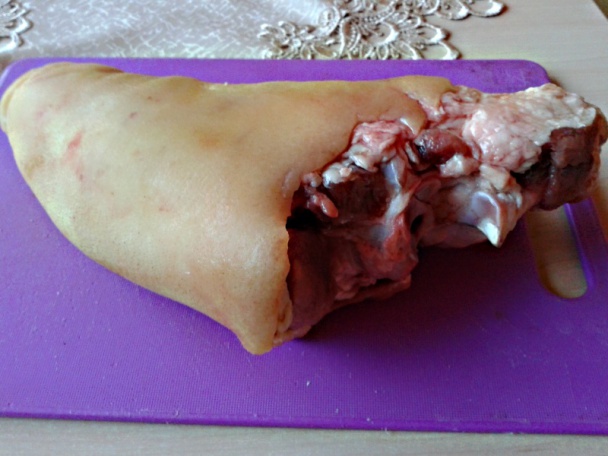 Plnené bravčové koleno (fotorecept) - obrázok 1