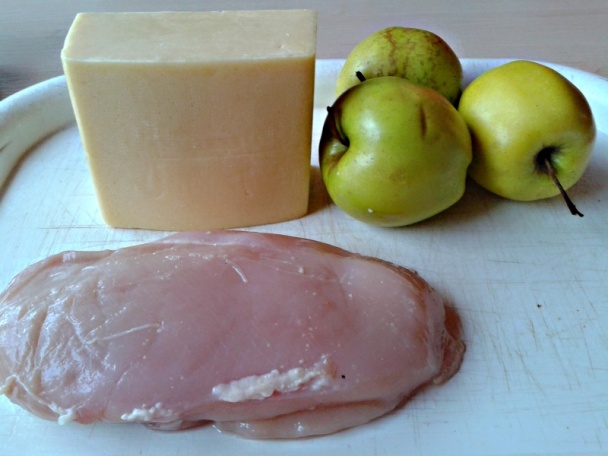 Morčacie prsia plnené jablkami a syrom (fotorecept) - obrázok 1