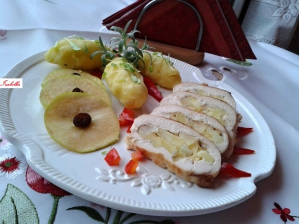 Morčacie prsia plnené jablkami a syrom (fotorecept) - obrázok 7