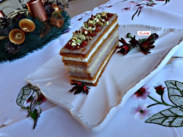 Karamelové rezy s krupicovým krémom (fotorecept) - obrázok 17