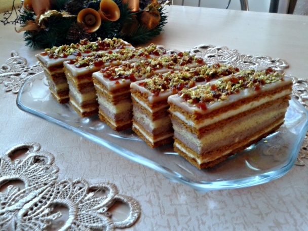 Karamelové rezy s krupicovým krémom (fotorecept) - obrázok 18