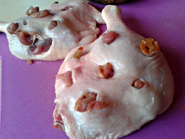 Pečené kačacie stehná špikované prošutom na červenom víne (fotorecept) - obrázok 2