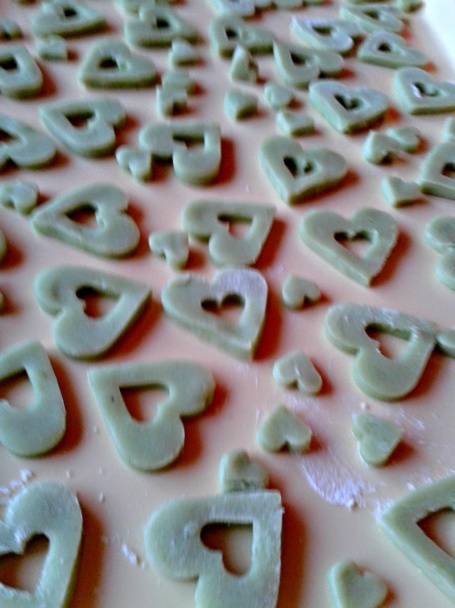 Farebné vianočné srdiečka (fotorecept) - obrázok 3