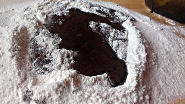 Medovo-piškótové višňové rezy (fotorecept) - obrázok 1