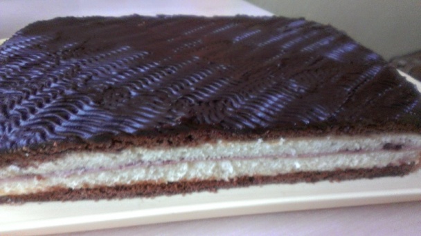 Medovo-piškótové višňové rezy (fotorecept) - obrázok 12