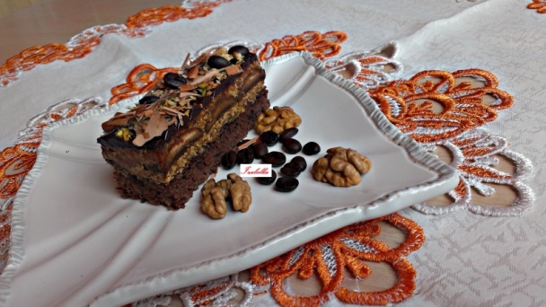 Kávové rezy s orechmi (fotorecept) - obrázok 9
