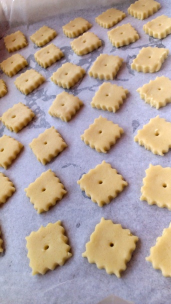 Čedarové krekry (fotorecept) - obrázok 3