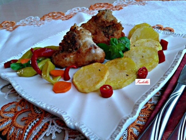 Kuracie pečienky pod krídlom vyprážané (fotorecept) - obrázok 3