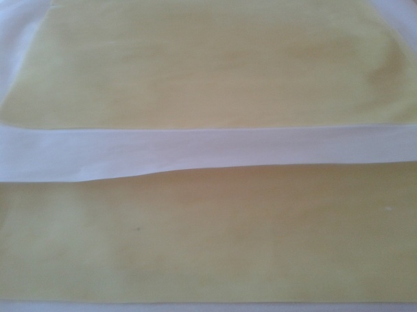 Medové stracciatella rezy s dvojakým krémom (fotorecept) - obrázok 3