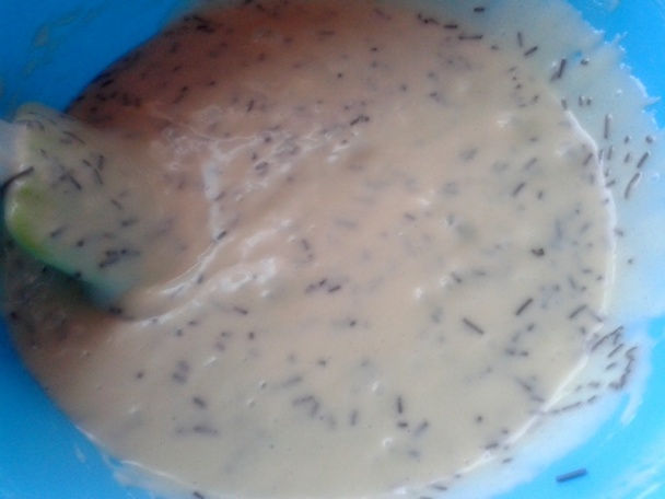 Medové stracciatella rezy s dvojakým krémom (fotorecept) - obrázok 5