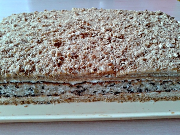 Medové stracciatella rezy s dvojakým krémom (fotorecept) - obrázok 14