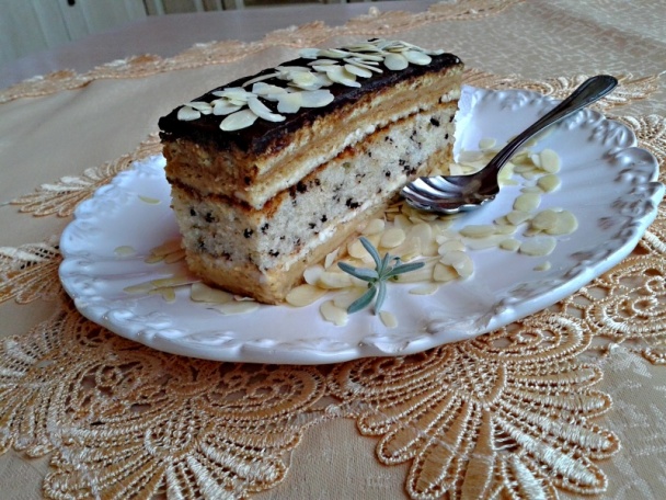 Medové stracciatella rezy s dvojakým krémom (fotorecept) - obrázok 15