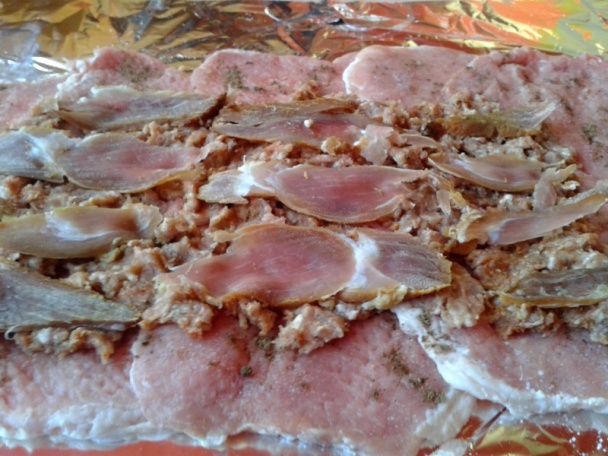 Plnené rolované bravčové karé po sedliacky (fotorecept) - obrázok 5