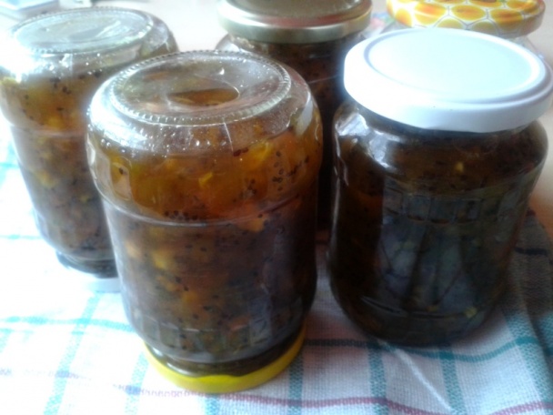 Kivi džem s pomarančmi a bielou čokoládou (fotorecept) - obrázok 5