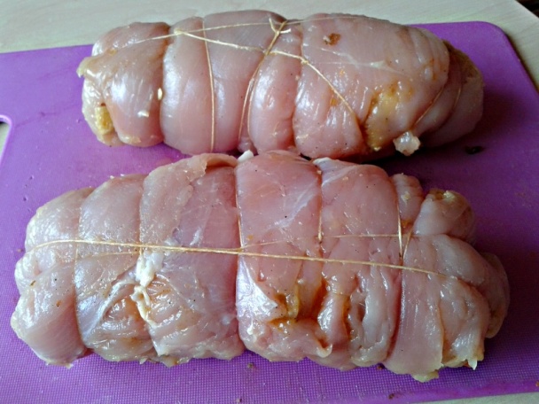 Morčacie prsia plnené údenou šunkou (fotorecept) - obrázok 7