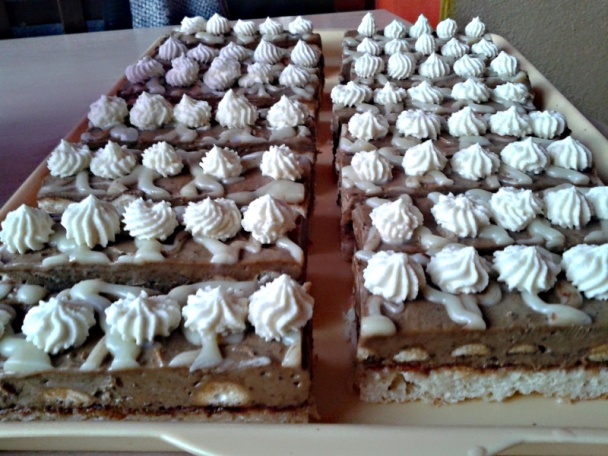 Kokosovo-kávové rezy (fotorecept) - obrázok 11