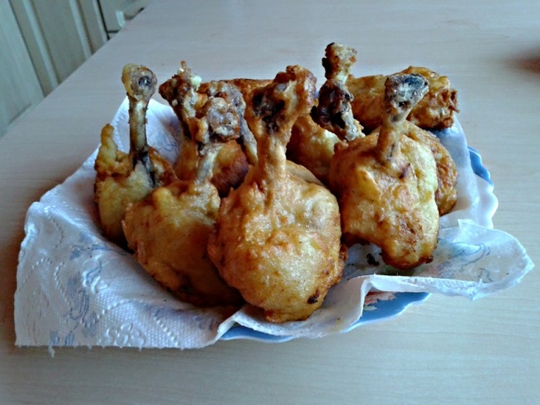 Budzogániky z kuracích krídiel vyprážané v tekvicovom cestíčku (fotorecept) - obrázok 4