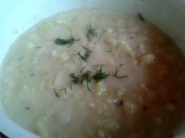 Kelový prívarok s kuracími pečienkami na slaninke (fotorecept) - obrázok 11