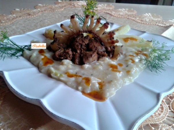 Kelový prívarok s kuracími pečienkami na slaninke (fotorecept) - obrázok 13