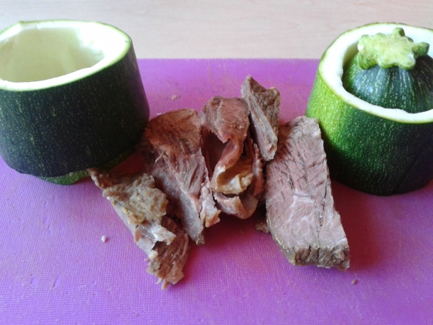 Plnené cuketové misky (fotorecept) - obrázok 2