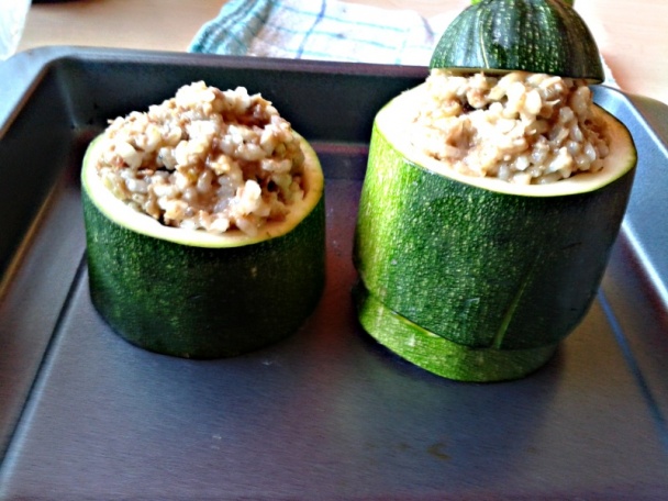 Plnené cuketové misky (fotorecept) - obrázok 5