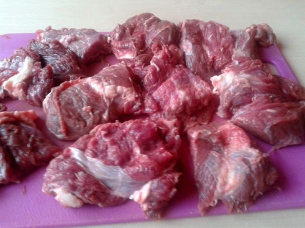 Hovädzie plátky na šampiňónoch (fotorecept) - obrázok 1